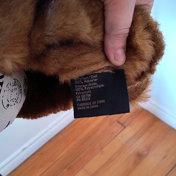 T & I Brown Faux Fur Trimmed Women's Coat. Size Small - Picture 8 of 9